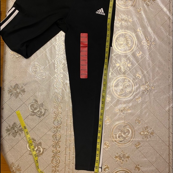 Adidas Ladies’7/8 3-Stripe Tight - Picture 11 of 13